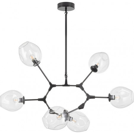 Lampa Sufitowa Szklana Modern Orchid VI | Step In Design