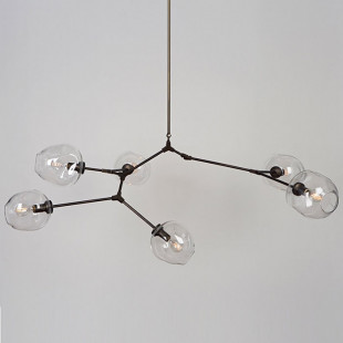 Lampa Sufitowa Szklana Modern Orchid VI | Step In Design