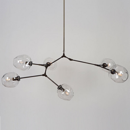 Lampa Sufitowa Szklana Modern Orchid VI | Step In Design