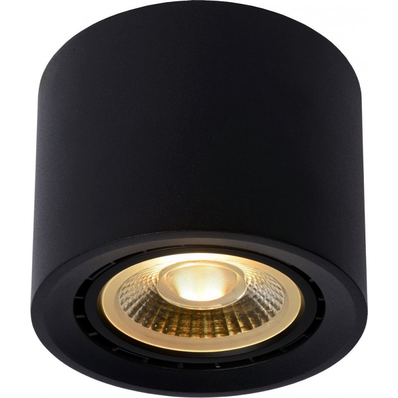 Lampa Spot LED Fedler Round | Czarna | Lucide