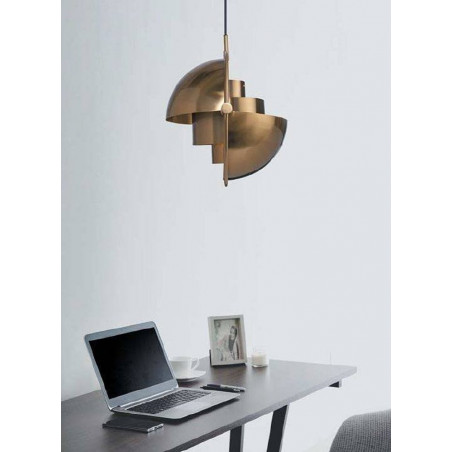 Lampa wisząca Mobile mosiądz | Step Into Design