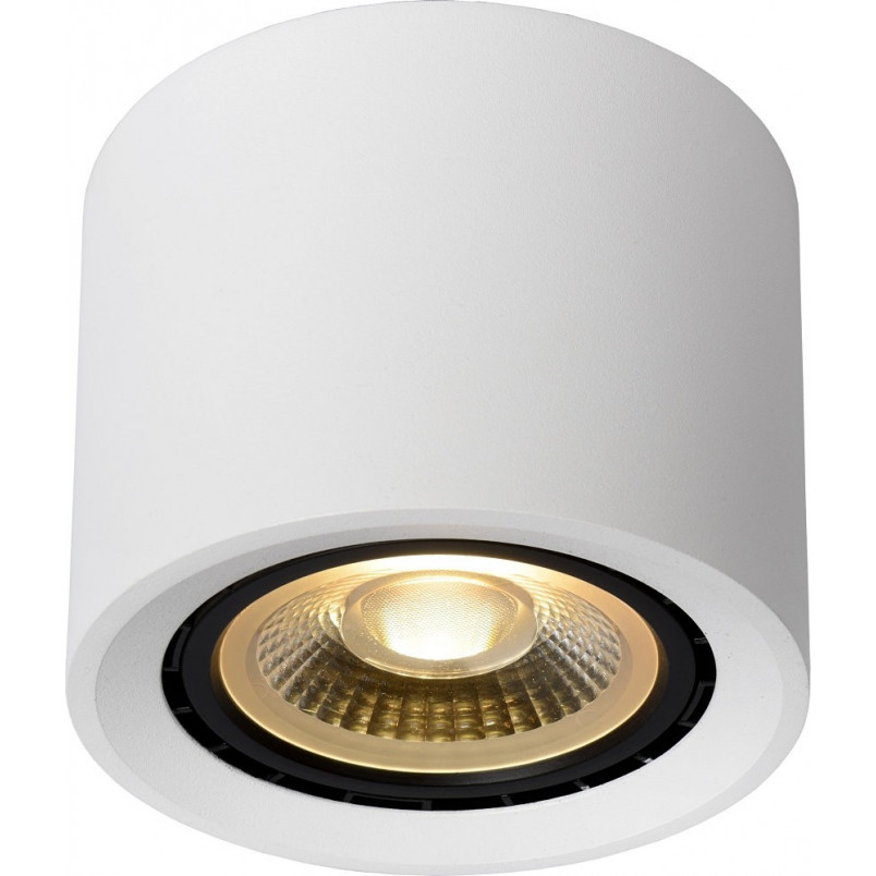 Lampa Spot LED Fedler Round | Biała, 12cm - Lucide