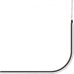 Lampa wisząca Minima II LED 120cm czarna - Step Design