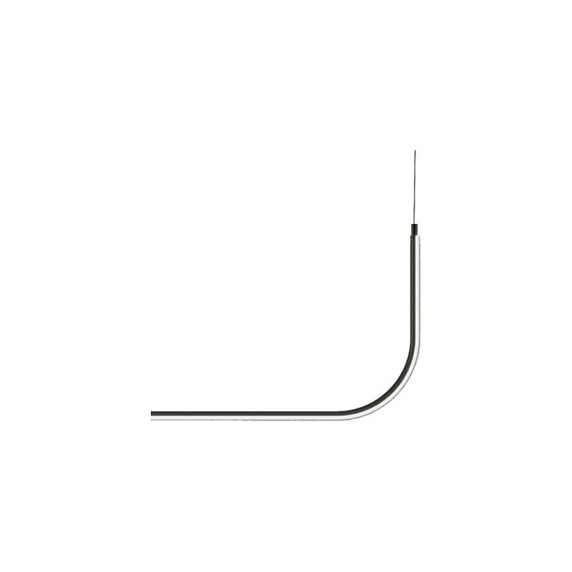 Lampa wisząca Minima II LED 120cm czarna - Step Design