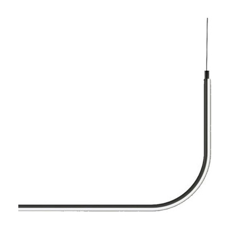 Lampa wisząca Minima II LED 120cm czarna - Step Design