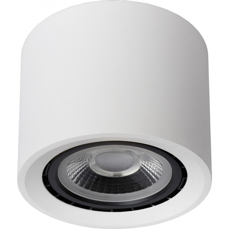 Lampa Spot LED Fedler Round | Biała, 12cm - Lucide