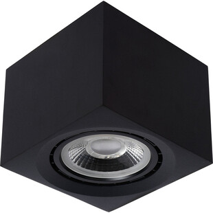 Lampa Spot LED Fedler Square | Czarna, 12cm | Lucide