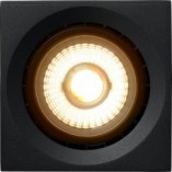 Lampa Spot LED Fedler Square | Czarna, 12cm | Lucide