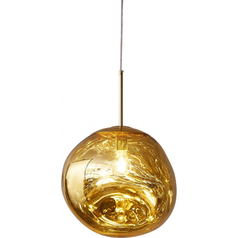 Lampa Wisząca Glam Złota 38cm | Step Into Design