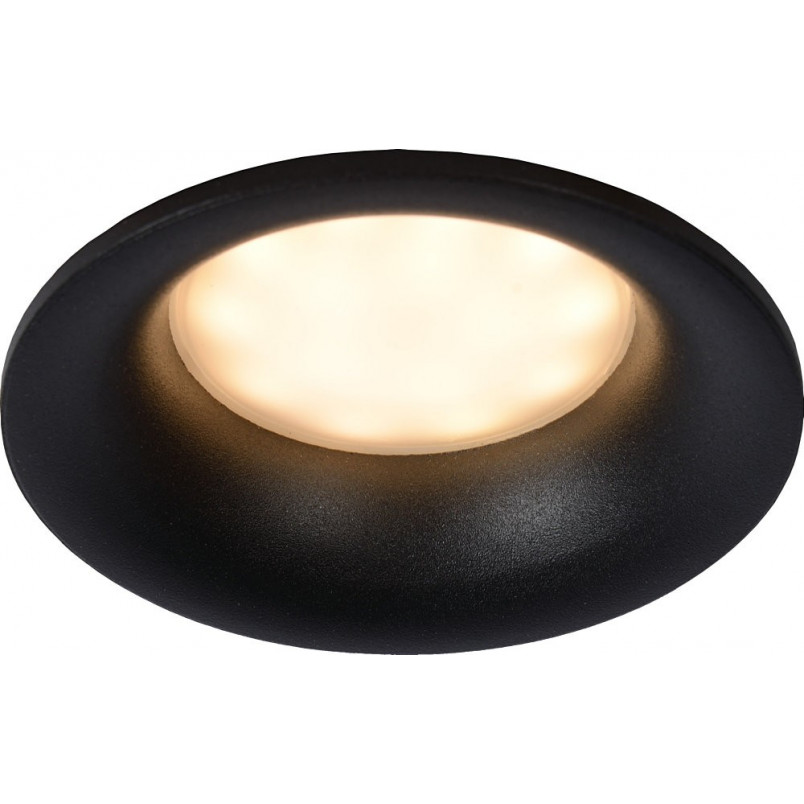 Lampa Ziva Lucide - Czarna, Okrągła, Podtynkowa | Kup Teraz