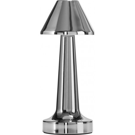 Lampa stołowa LED srebrna Tavolo B | Step Into Design