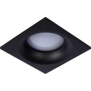 Lampa Ziva: Kwadratowa, podtynkowa, czarna | Lucide