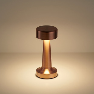 Lampa stołowa LED miedziana Tavolo | Step In Design