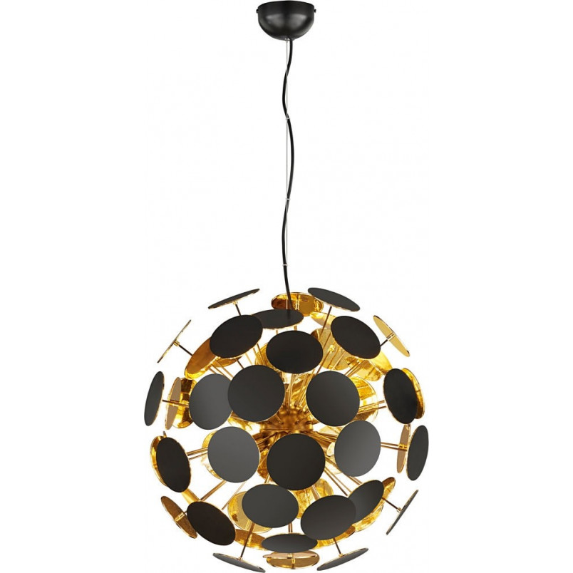 Lampa wisząca Discalgo czarna - Trio | Nowoczesny design