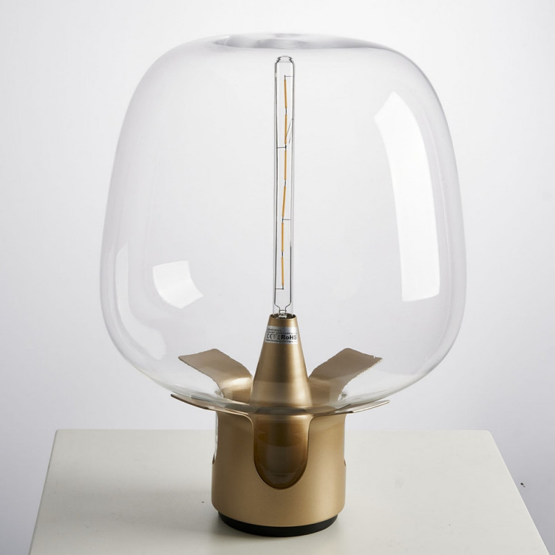 Lampa stołowa szklana Fata | Step Into Design - Elegancki design