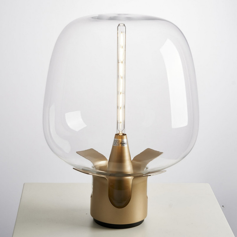 Lampa stołowa szklana Fata | Step Into Design - Elegancki design