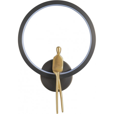 Kinkiet Czarny LED Amici - Step Into Design | Elegancki Design