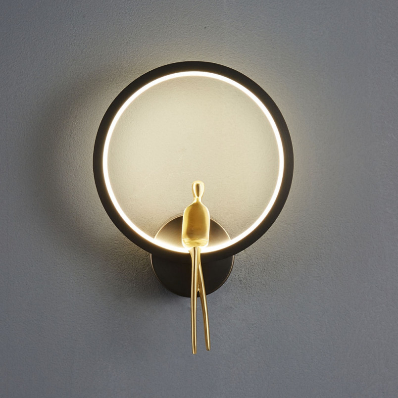Kinkiet Czarny LED Amici - Step Into Design | Elegancki Design