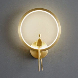 Kinkiet LED Amici złoty - Step Into Design | Eleganckie oświetlenie