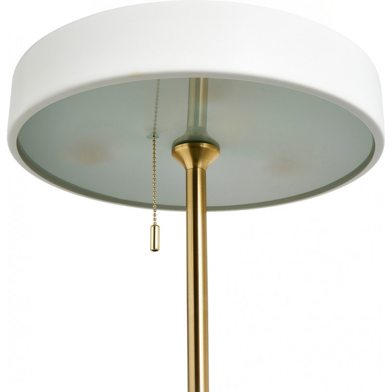 Lampa podłogowa Artdeco biało-złota | Step Into Design