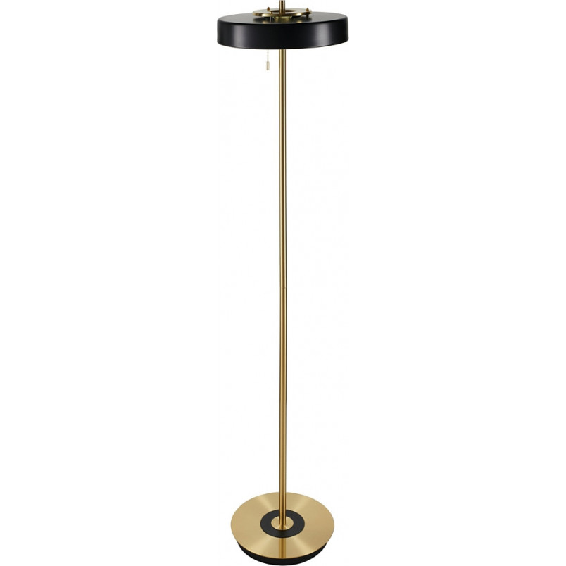 Lampa podłogowa Art Deco czarno-złota | Step Into Design