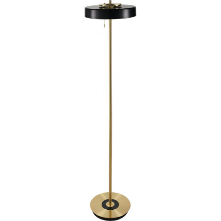 Lampa podłogowa Art Deco czarno-złota | Step Into Design
