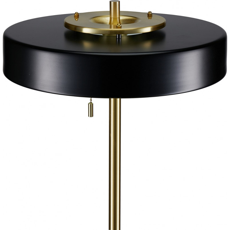 Lampa podłogowa Art Deco czarno-złota | Step Into Design