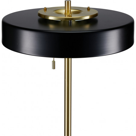Lampa podłogowa Art Deco czarno-złota | Step Into Design
