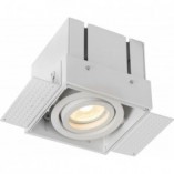 Oprawa podtynkowa Trimless biała Lucide | Downlight GU10