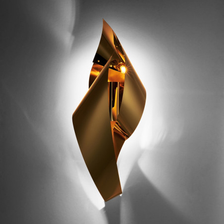 Kinkiet Glamour Axel Złoty | Step Into Design - Eleganckie Oświetlenie