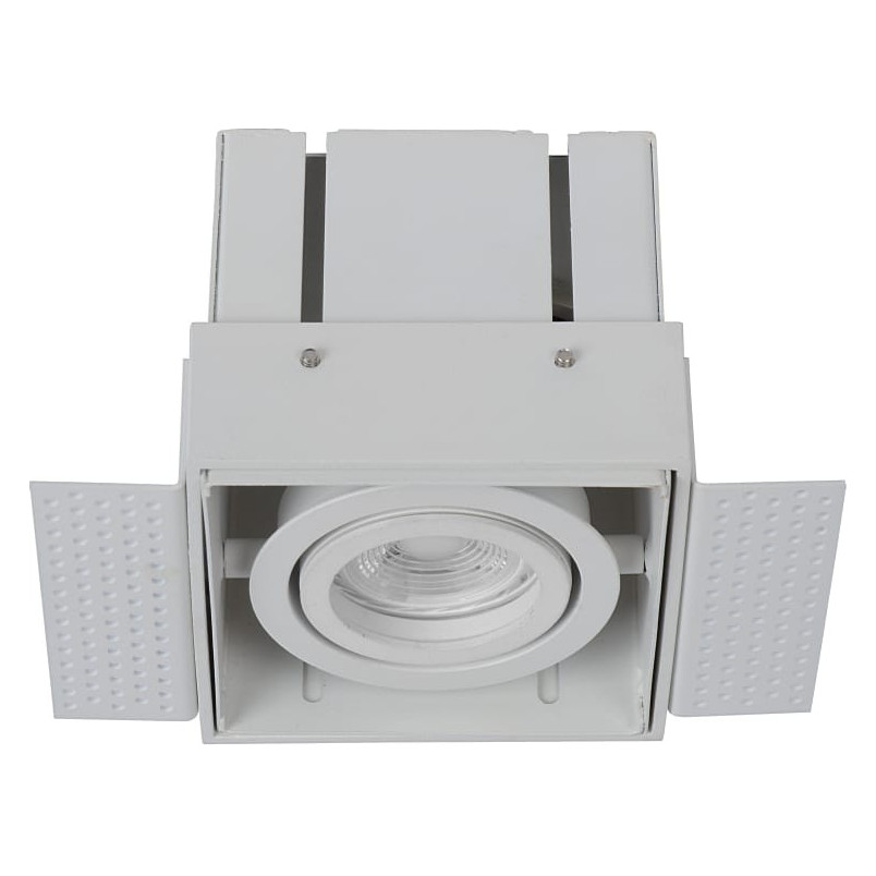 Oprawa podtynkowa Trimless biała Lucide | Downlight GU10