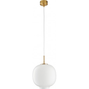 Lampa wisząca Boni - szklana kula 25cm | Step In Design