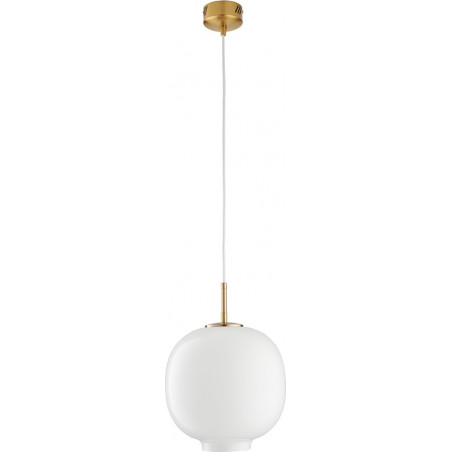 Lampa wisząca Boni - szklana kula 25cm | Step In Design
