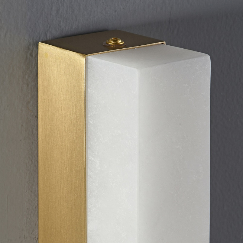 Kinkiet marmurowy Block LED | Step Into Design - 40cm