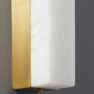 Kinkiet marmurowy Block LED | Step Into Design - 40cm