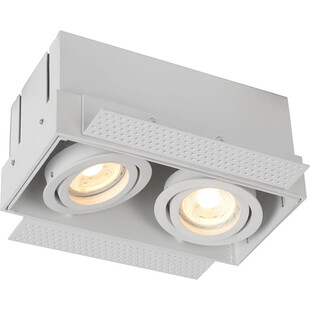 Oprawa podtynkowa Trimless Lucide | Downlight podwójny