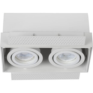 Oprawa podtynkowa Trimless Lucide | Downlight podwójny