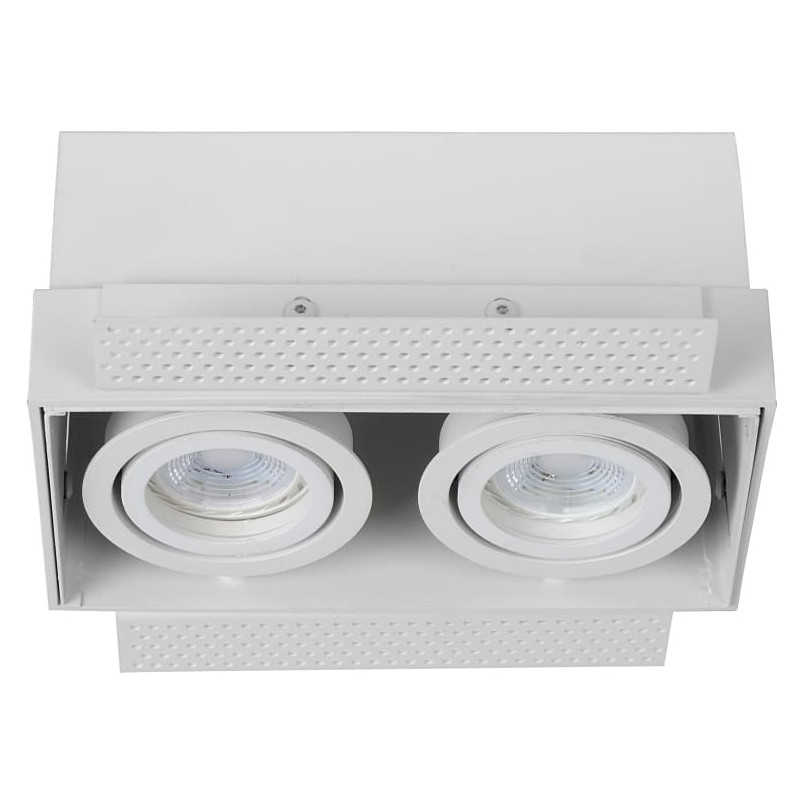 Oprawa podtynkowa Trimless Lucide | Downlight podwójny