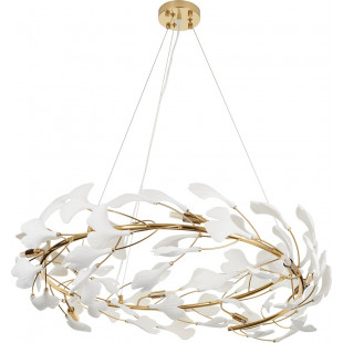 Lampa wisząca Botanika | Złoto i biel | Step In Design