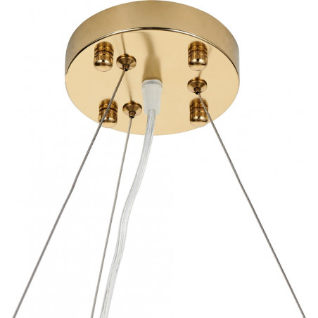 Lampa wisząca Botanika | Złoto i biel | Step In Design