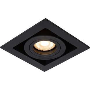 Lampa spot podtynkowa Chimney Square czarna | Lucide
