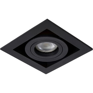 Lampa spot podtynkowa Chimney Square czarna | Lucide