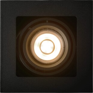 Lampa spot podtynkowa Chimney Square czarna | Lucide