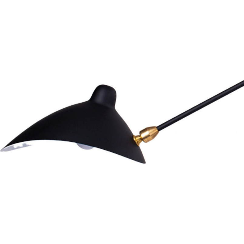 Lampa podłogowa Crane | Czarna, Loftowa | Step Into Design