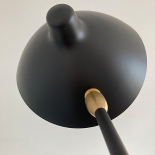 Lampa podłogowa Crane | Czarna, Loftowa | Step Into Design