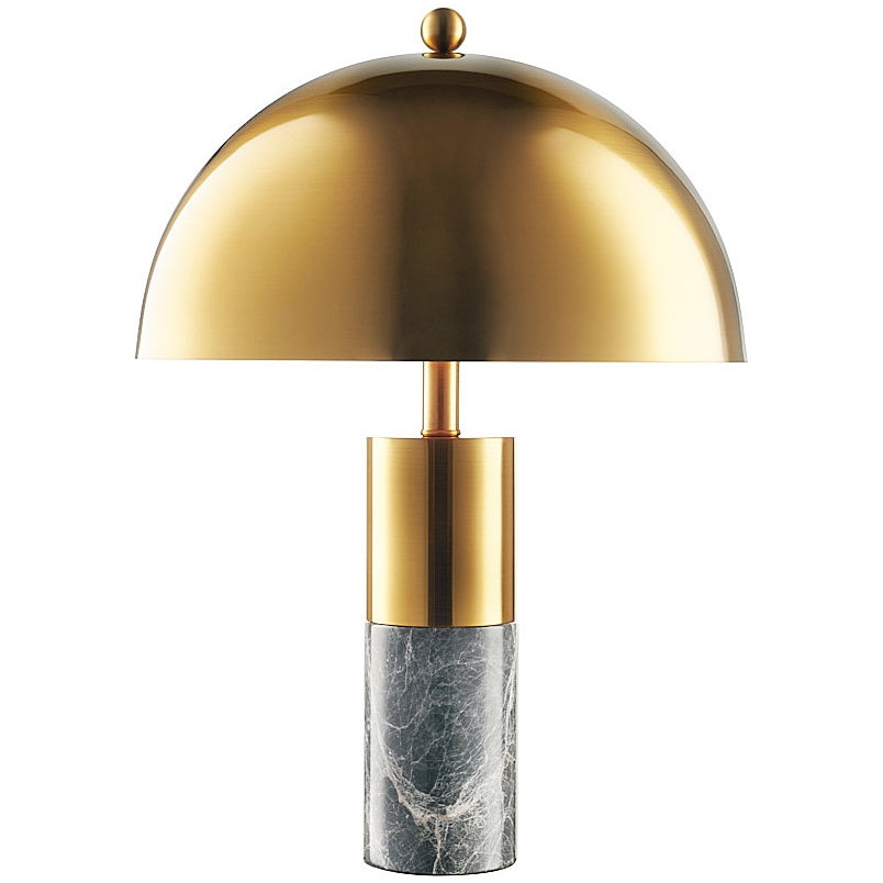 Lampa stołowa COMO - złota, glamour | Step Into Design
