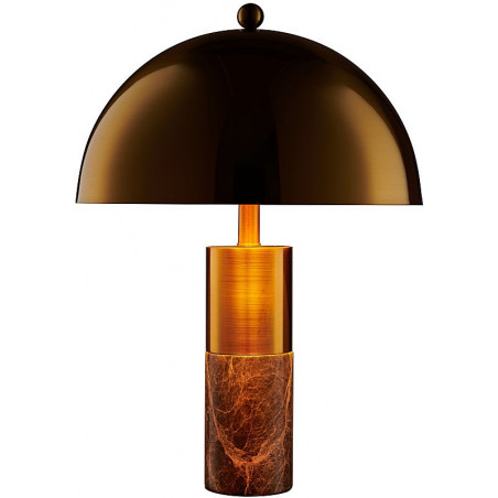 Lampa stołowa COMO - złota, glamour | Step Into Design