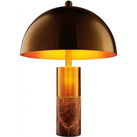 Lampa stołowa COMO - złota, glamour | Step Into Design
