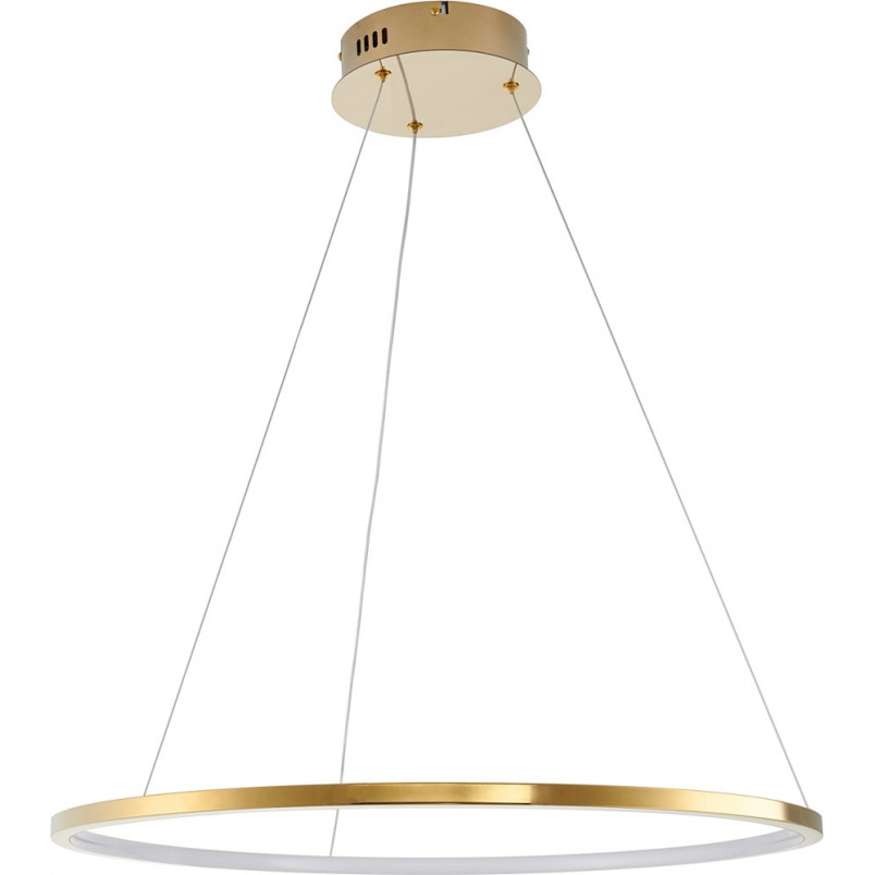 Lampa wisząca Circle Slim LED 60cm złota | Step