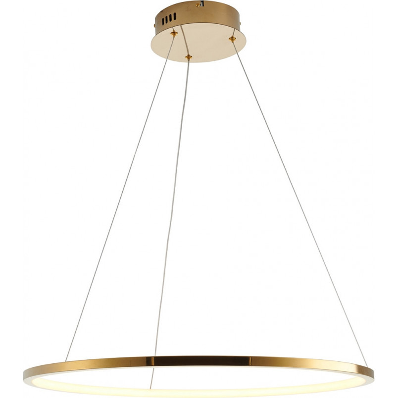 Lampa wisząca Circle Slim LED 60cm złota | Step